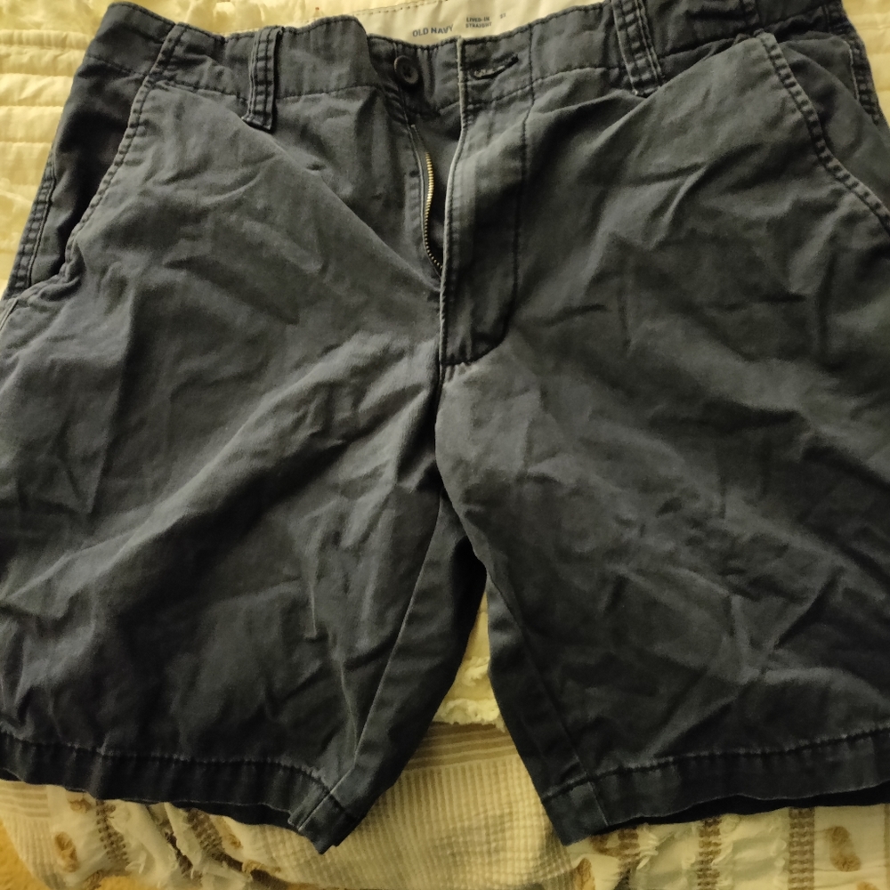 Men's old navy flat front chino shorts